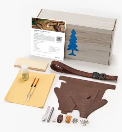 Lee Valley Make It Yourself Gardener's Leather Tool Belt Kit