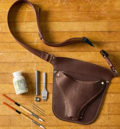 Lee Valley Make It Yourself Gardener's Leather Tool Belt Kit