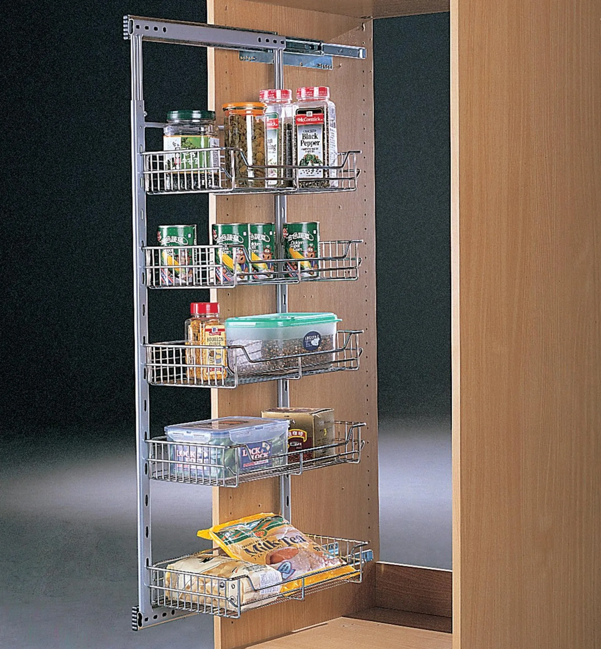 Lee Valley Medium Side-Mount Pullouts