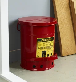 Lee Valley Metal Can For Flammable Waste