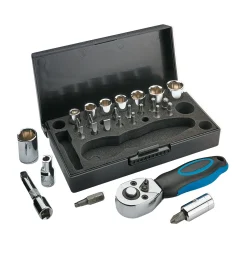 Lee Valley Metric Compact 28-piece Metric Ratchet Set