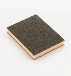 Lee Valley Mirka 3" × 4" × 1/2" Grip-Backed Sanding Sponges