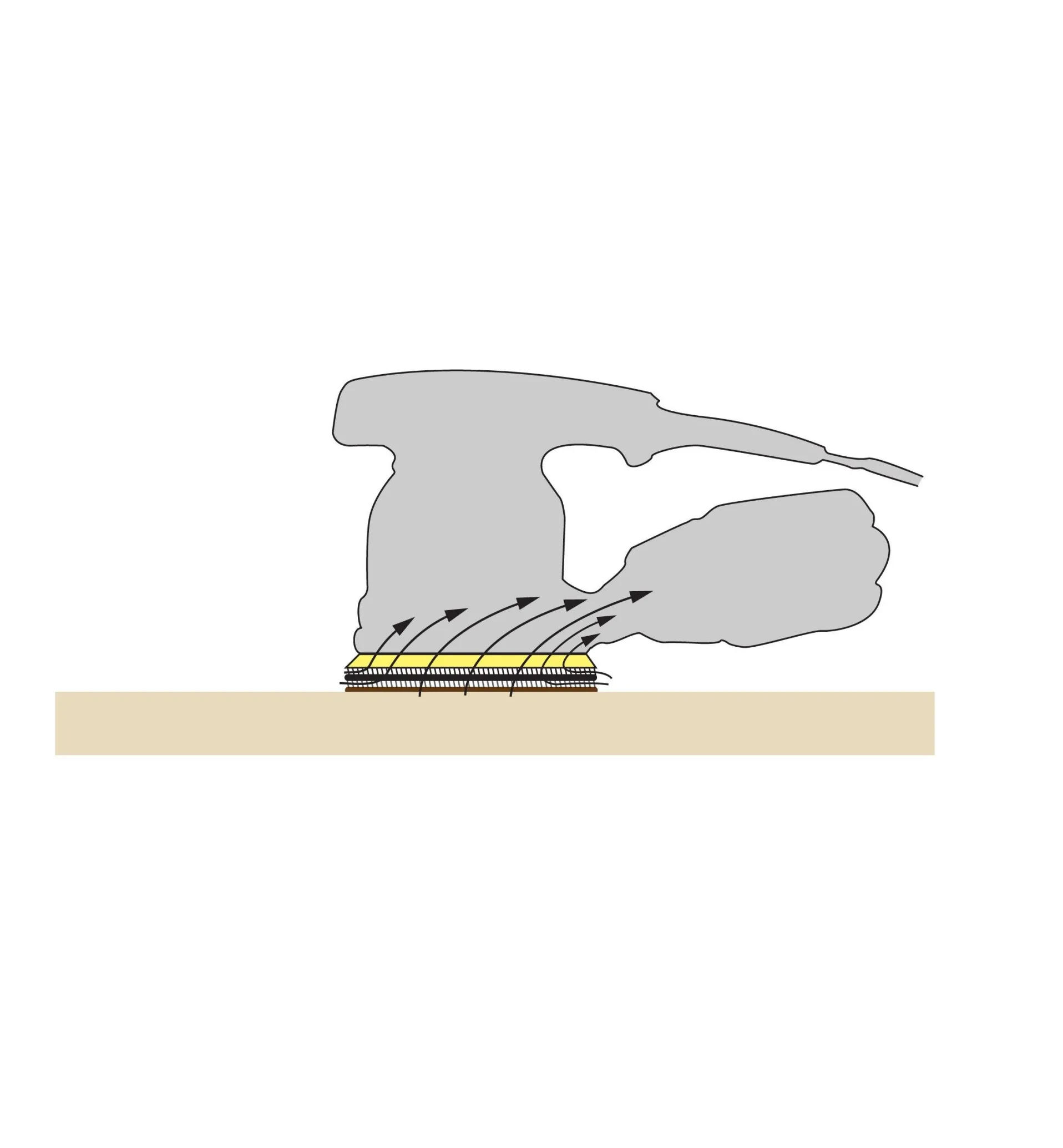 Lee Valley Mirka 6" Abranet Grip Discs