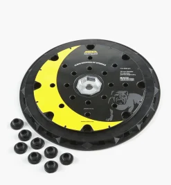 Lee Valley Mirka 9" Backing Pad 25H Grip For LEROS Sander