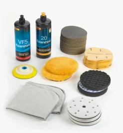 Lee Valley Mirka 6" Golden Finish Kit