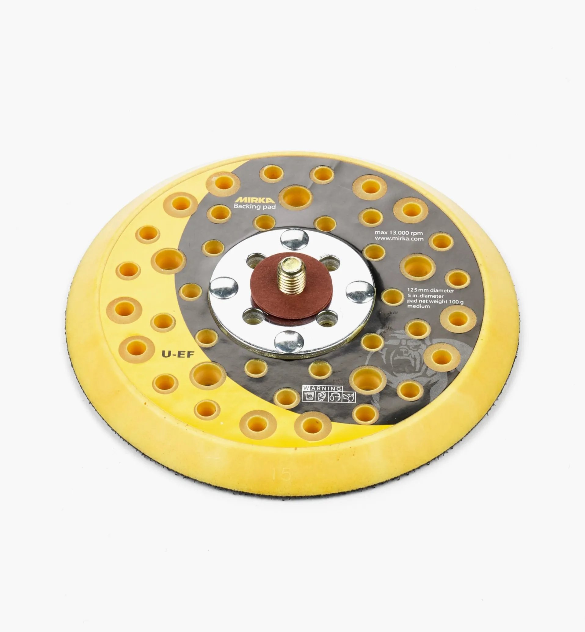 Lee Valley Mirka 5" Multi-Hole Grip-Faced Net Pad