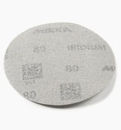 Lee Valley Mirka 5" No-Hole Iridium Grip Discs