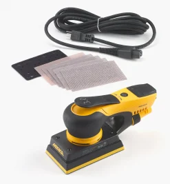 Lee Valley Mirka DEOS 3" × 5" Electric Sander, 3mm Orbit