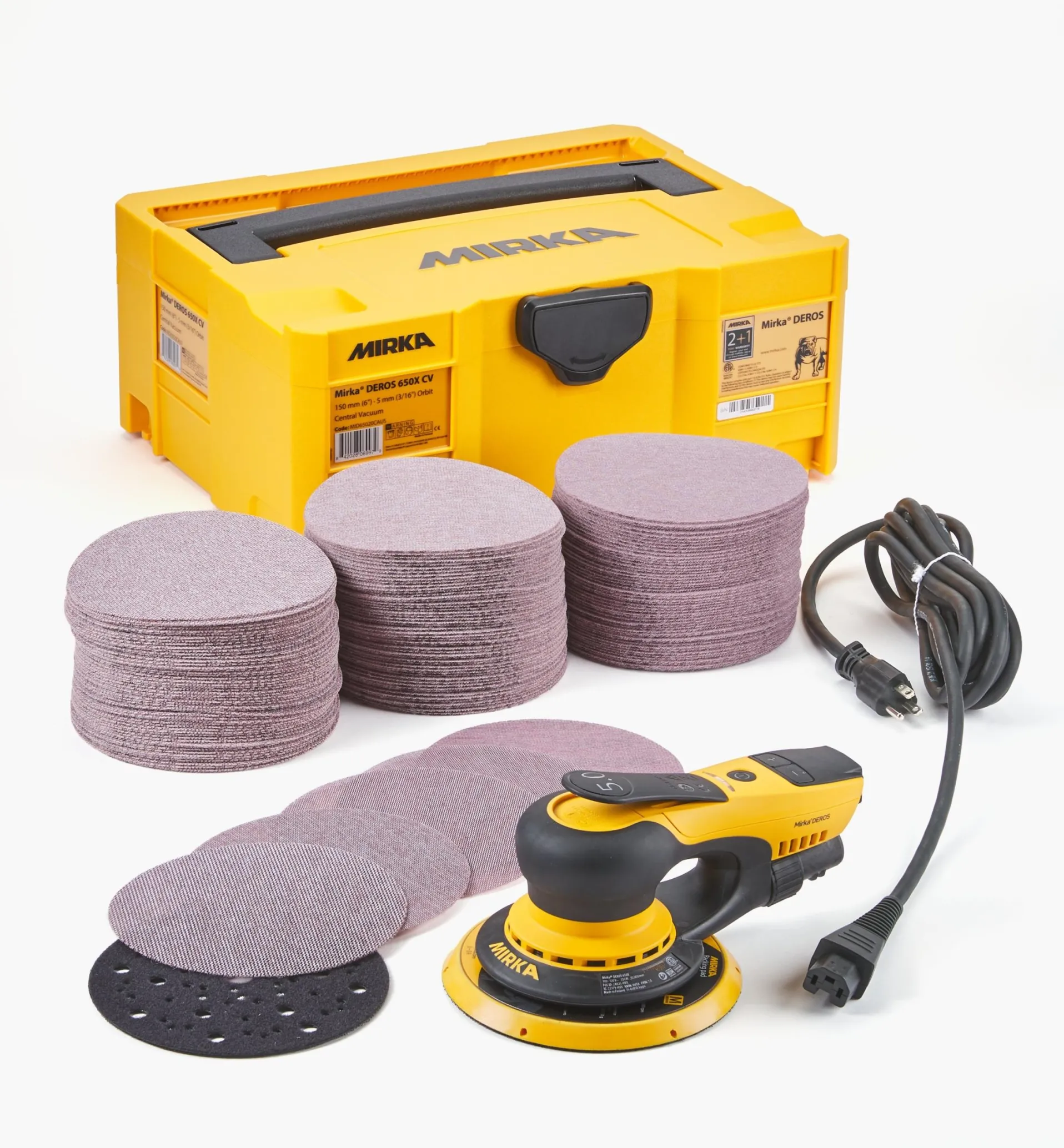 Lee Valley Mirka DEROS 6" Abranet Ace Kit