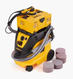 Lee Valley Mirka DEROS 6"/5mm Electric Sander & Dust Collector Kits
