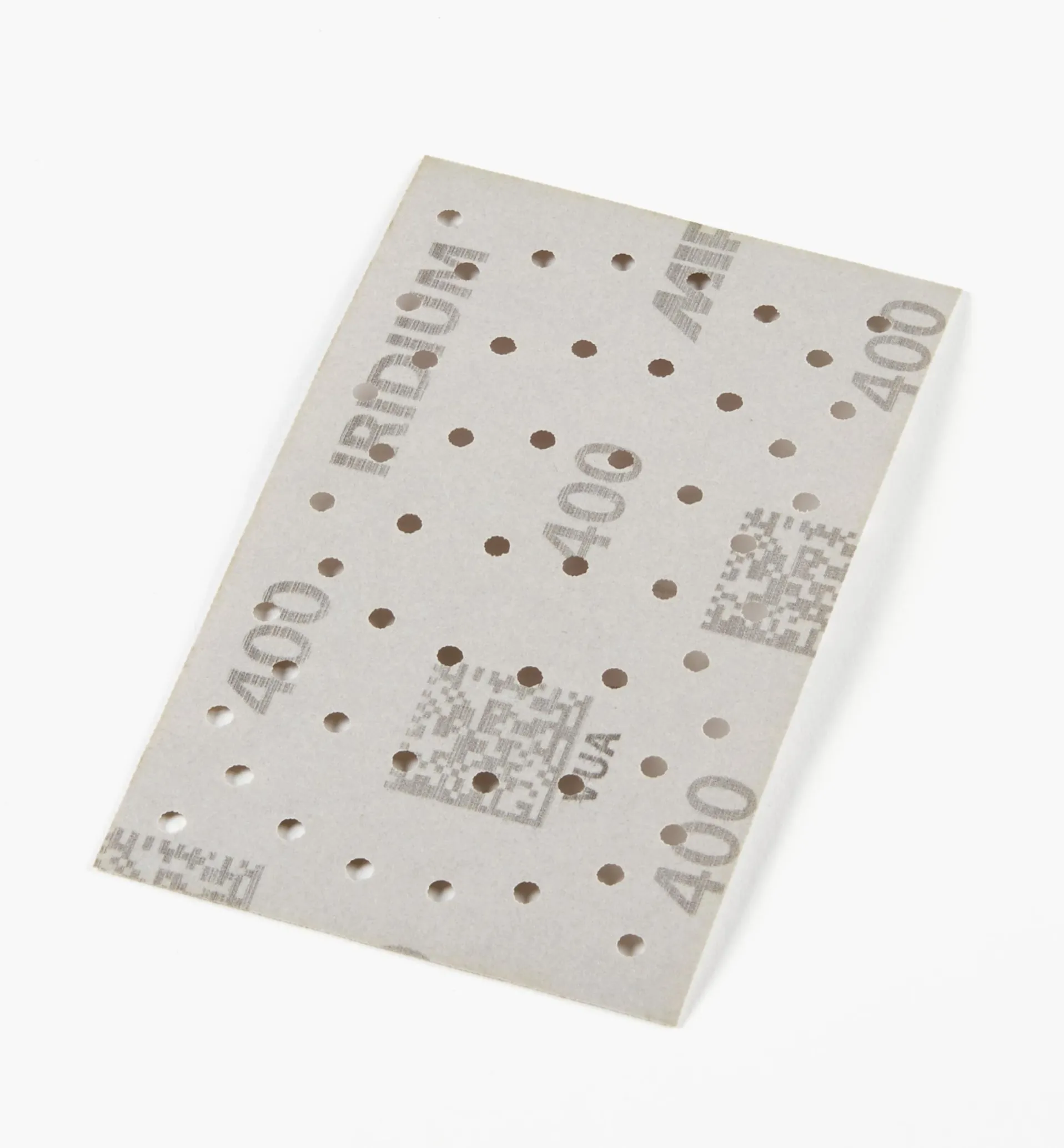 Lee Valley Mirka Iridium 3" × 5" 54-Hole Grip Sheets