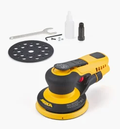 Lee Valley Mirka PROS 5" Pneumatic Sander, 5mm Orbit