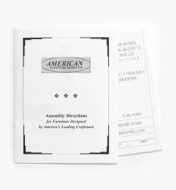 Lee Valley Mission Grandfather Clock Plan