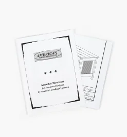 Lee Valley Mission Student's Desk Plan