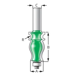 Lee Valley Molding #4 Bits