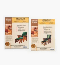 Lee Valley Morris Chair & Footstool Plans Combo