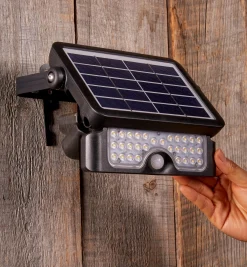 Lee Valley Motion-Sensing Solar LED Floodlight