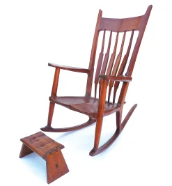 Lee Valley Nancy's Rocker & Footstool Plan