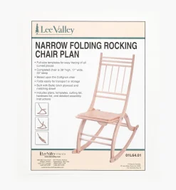Lee Valley Narrow Folding Rocking Chair Plan