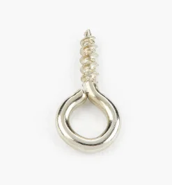 Lee Valley Nickel-Plated Screw Eyes