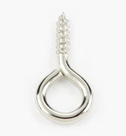 Lee Valley Nickel-Plated Screw Eyes