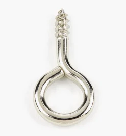 Lee Valley Nickel-Plated Screw Eyes