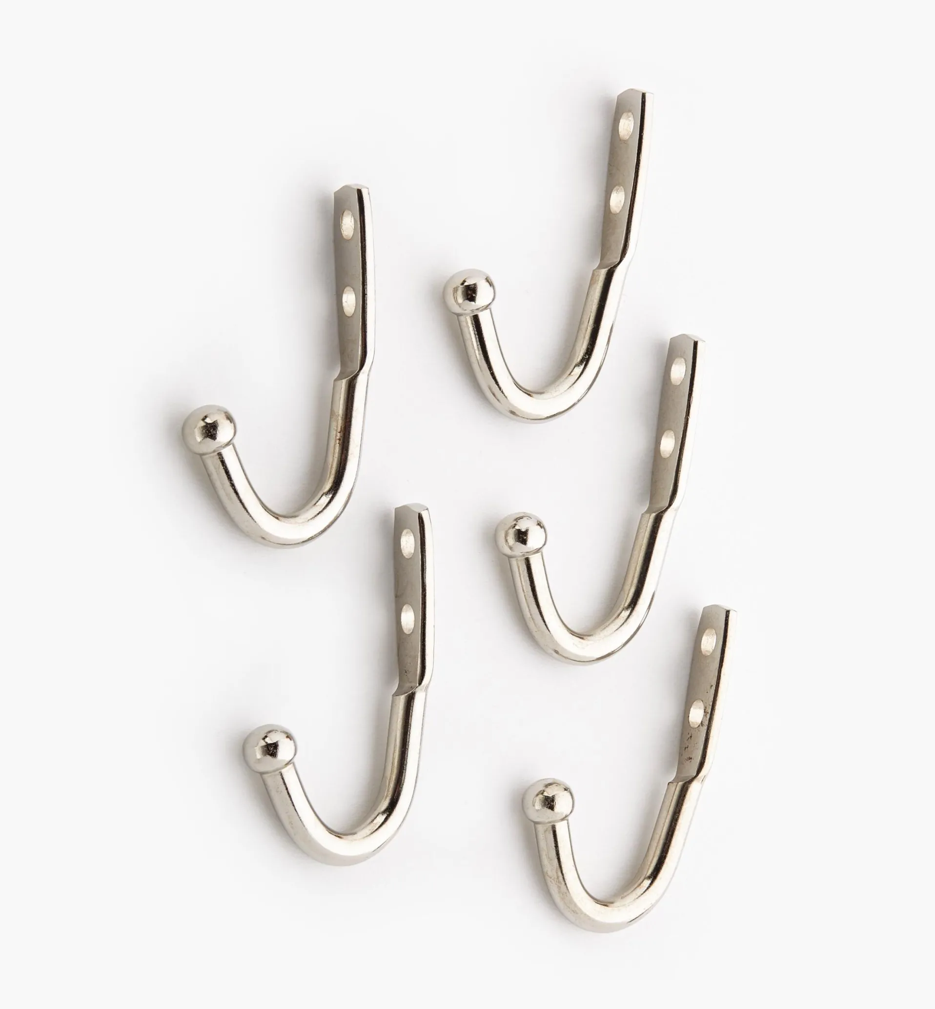Lee Valley Nickel-Plated Utility Hooks