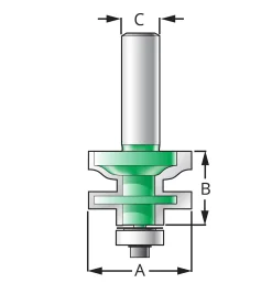 Lee Valley Ogee Rail & Stile Set