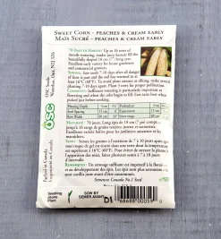 Lee Valley OSC Corn Seed Packet