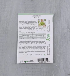 Lee Valley OSC Herb Seed Packets