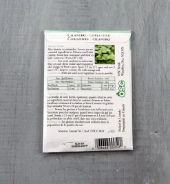 Lee Valley OSC Herb Seed Packets