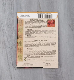 Lee Valley OSC Organic Vegetable Seed Packets