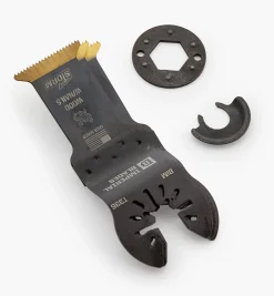 Lee Valley Oscillating Multi-Tool Titanium Nitride Coated Bimetal Cutters By Imperial Blades