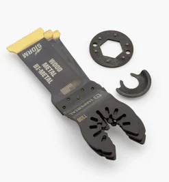 Lee Valley Oscillating Multi-Tool Titanium Nitride Coated Bimetal Cutters By Imperial Blades