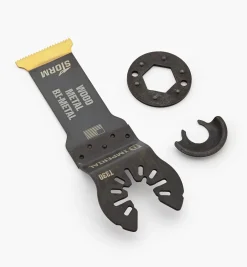 Lee Valley Oscillating Multi-Tool Titanium Nitride Coated Bimetal Cutters By Imperial Blades