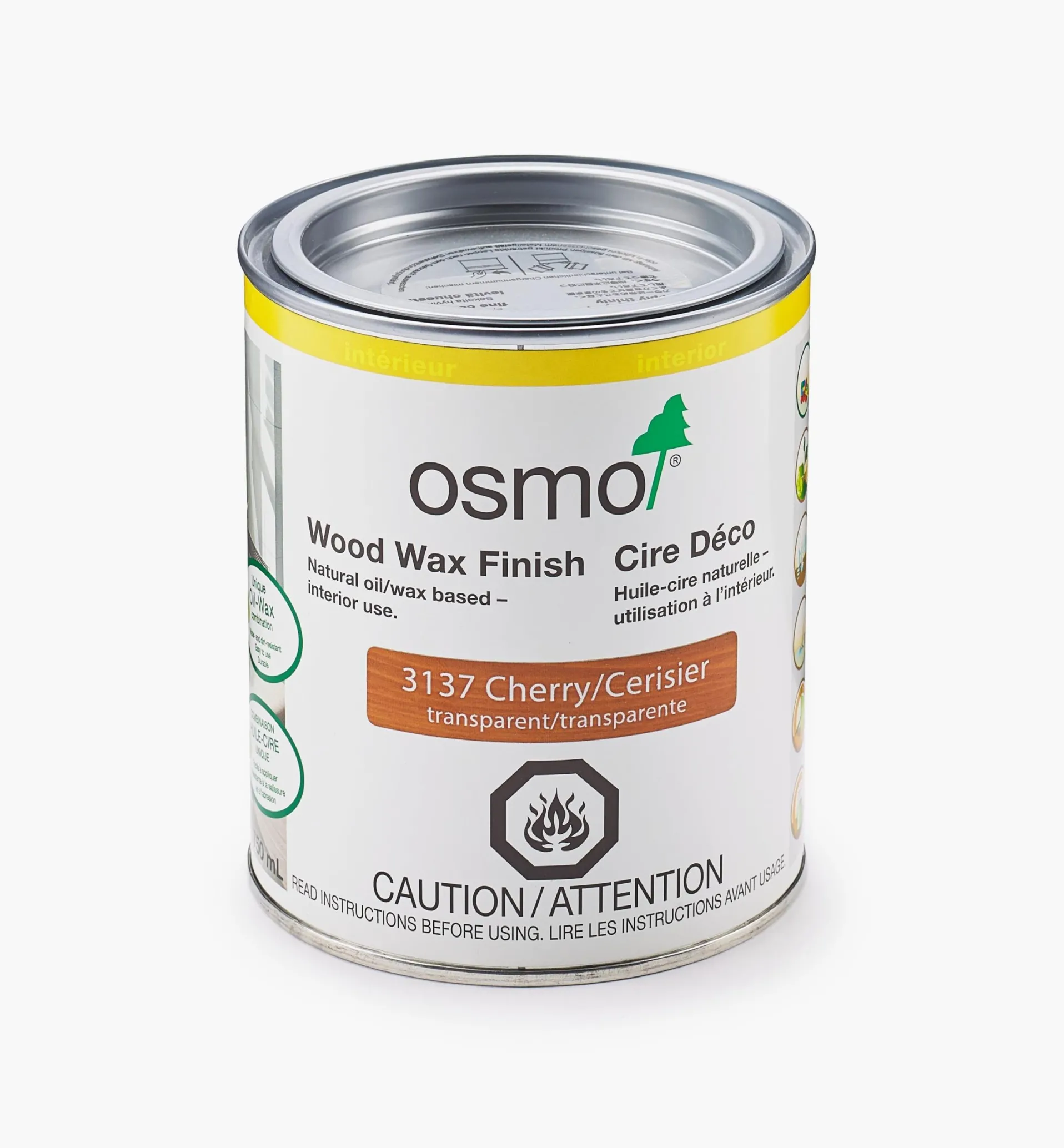 Lee Valley Osmo Cherry Wood Wax Finish