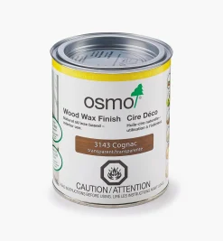 Lee Valley Osmo Cognac Wood Wax Finish