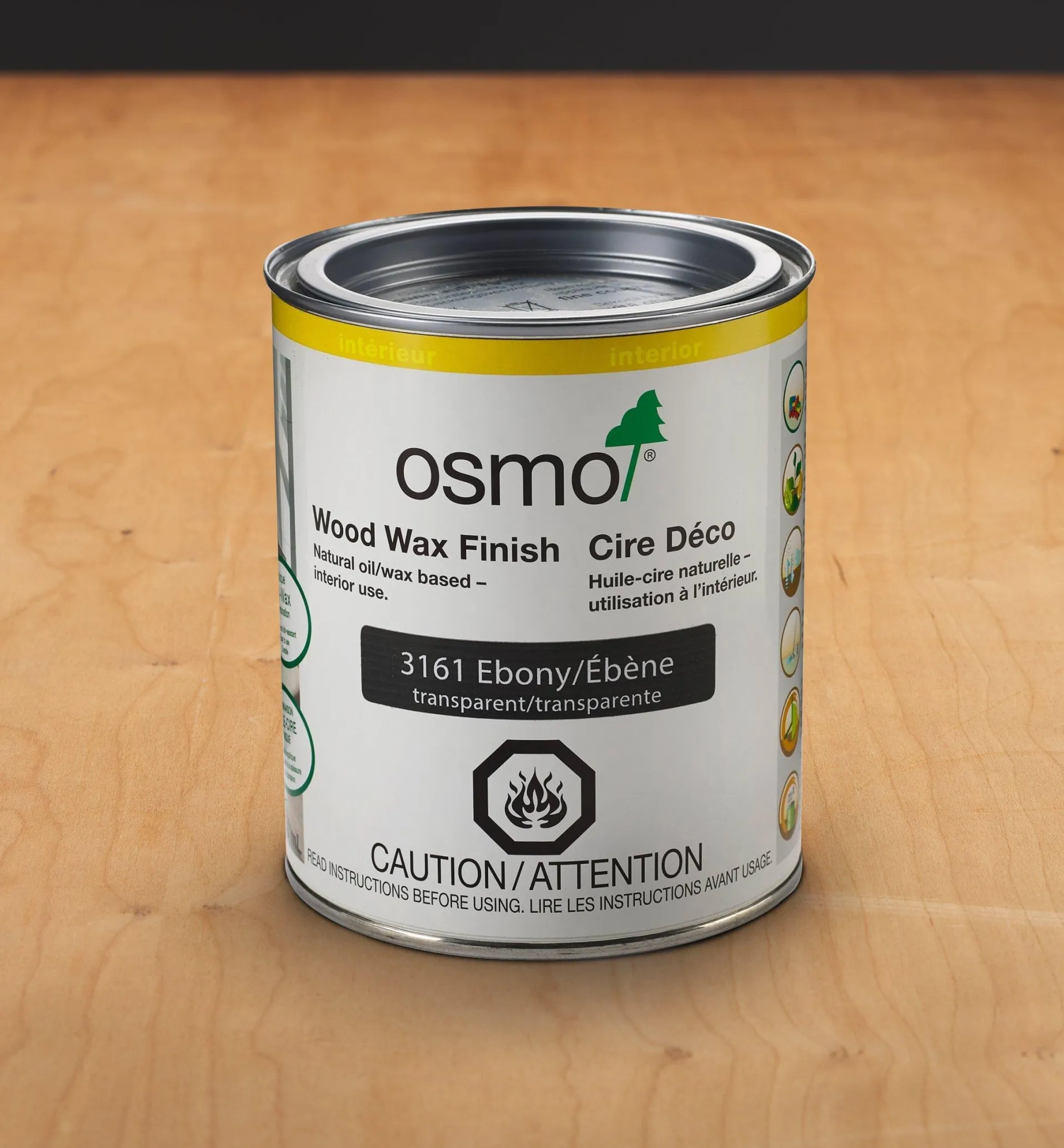 Lee Valley Osmo Ebony Wood Wax