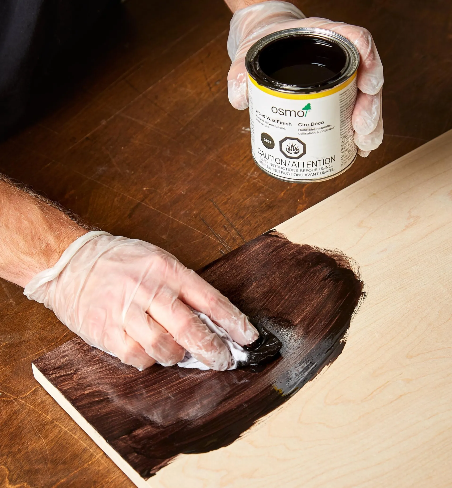 Lee Valley Osmo Ebony Wood Wax