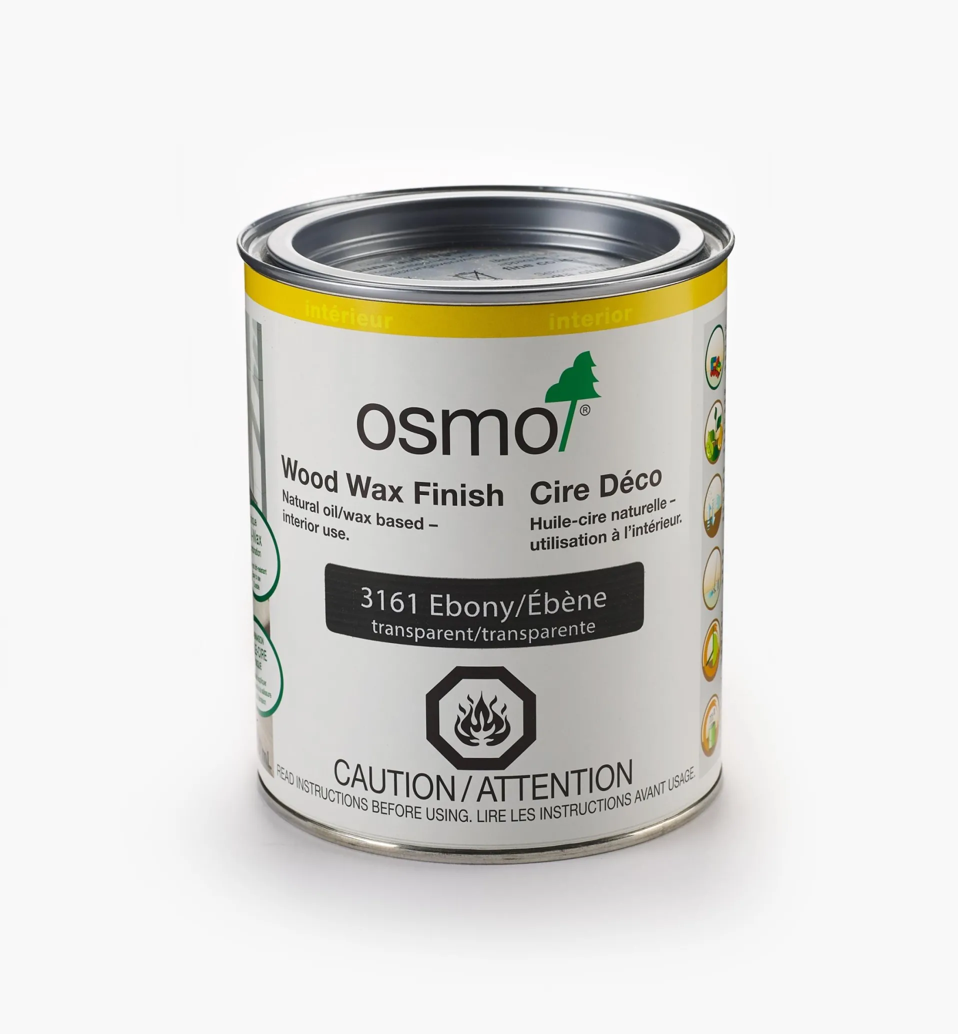 Lee Valley Osmo Ebony Wood Wax