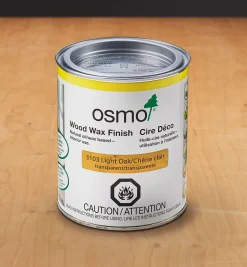 Lee Valley Osmo Light Oak Wood Wax Finish