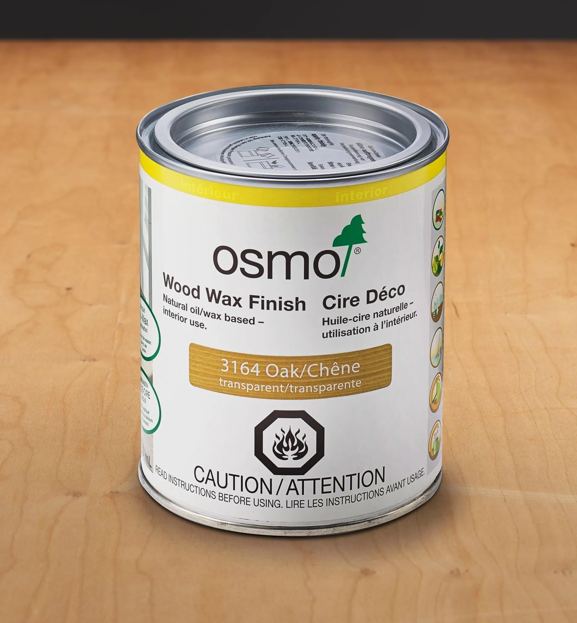 Lee Valley Osmo Oak Wood Wax Finish