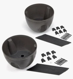 Lee Valley Pair Of Self-Watering Tripod Planters