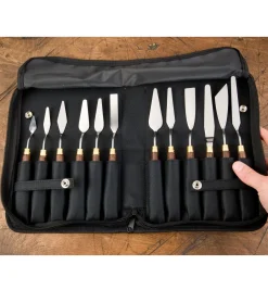 Lee Valley Palette Knives In Case