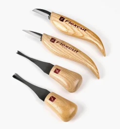 Lee Valley 4-Pc. Flexcut Carving Set