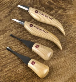 Lee Valley 4-Pc. Flexcut Carving Set