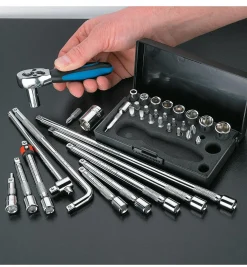 Lee Valley 38-Pc. Homeowner's Socket Wrench Extension Kit