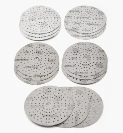 Lee Valley 15-Pc. Sample Pack Of Mirka 6" Fine 121-Hole Iridium Grip Discs