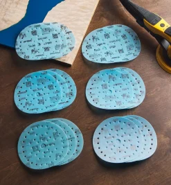 Lee Valley 18-Pc. Sample Pack Of Mirka 6" Fine Galaxy Multifit Grip Discs