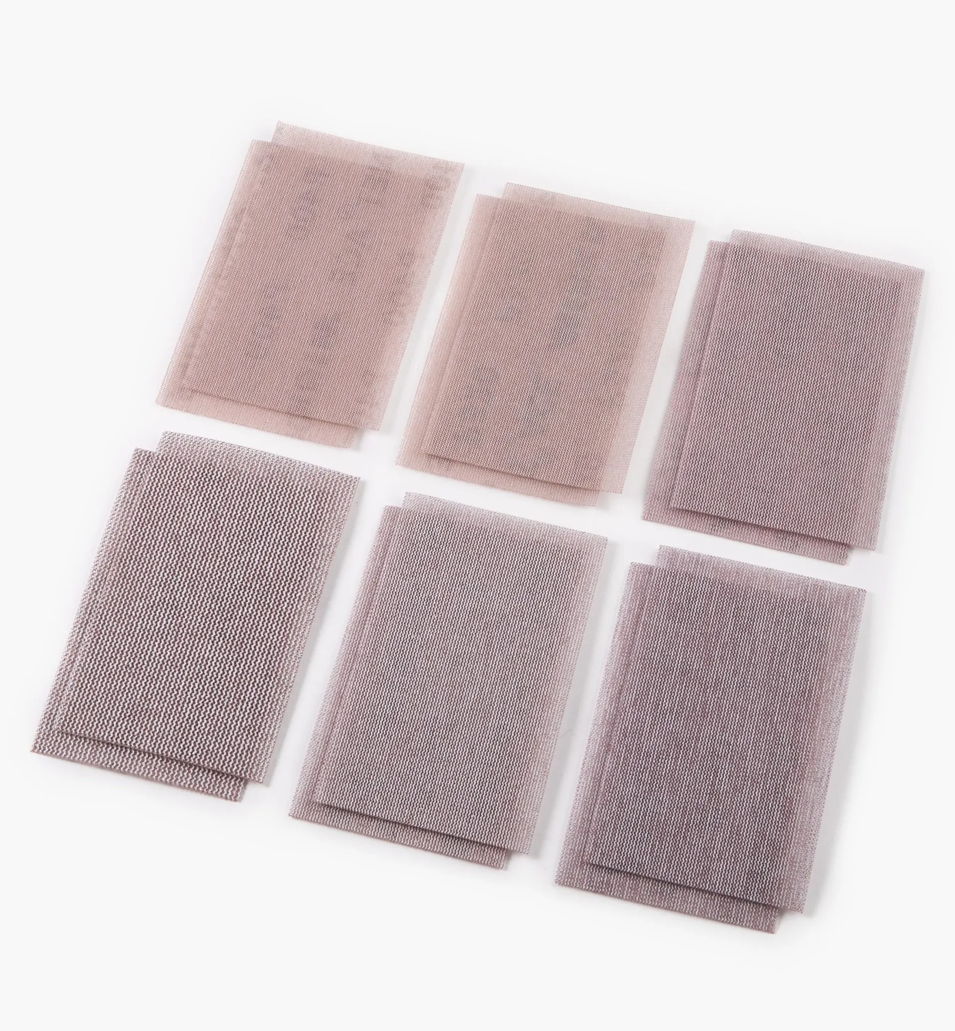 Lee Valley 12-Pc. Sample Pack Of Mirka Abranet Ace 3" × 5" Grip Sheets